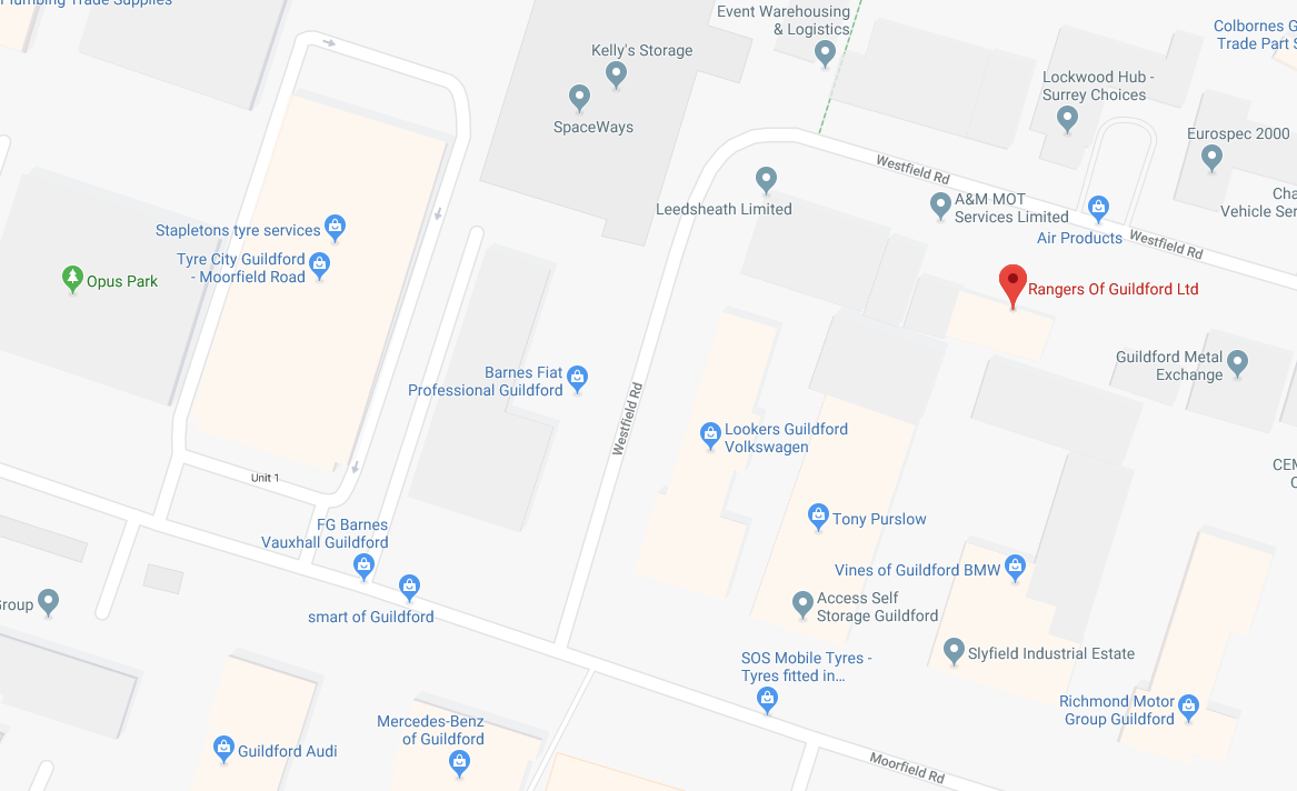 Map of Slyfield Estate